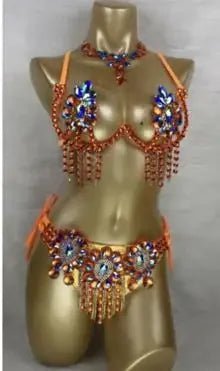 2024 New Handmade Sexy Samba Carnival Bra - The Rave Cave