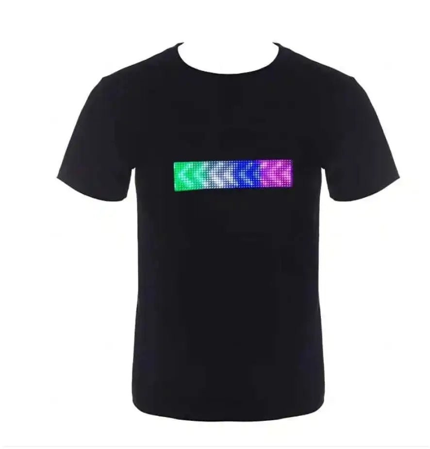 APP Controlled LED Display T-Shirt - The Rave Cave