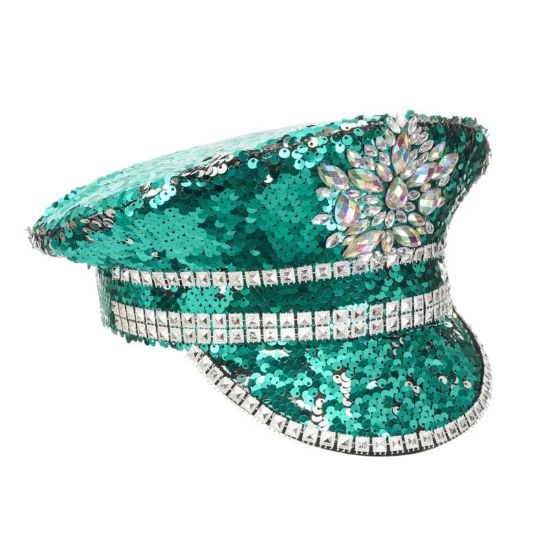 Burning Man Sequin Hat - The Rave Cave