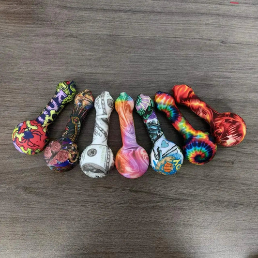 Colorful Glass Pipes - The Rave Cave