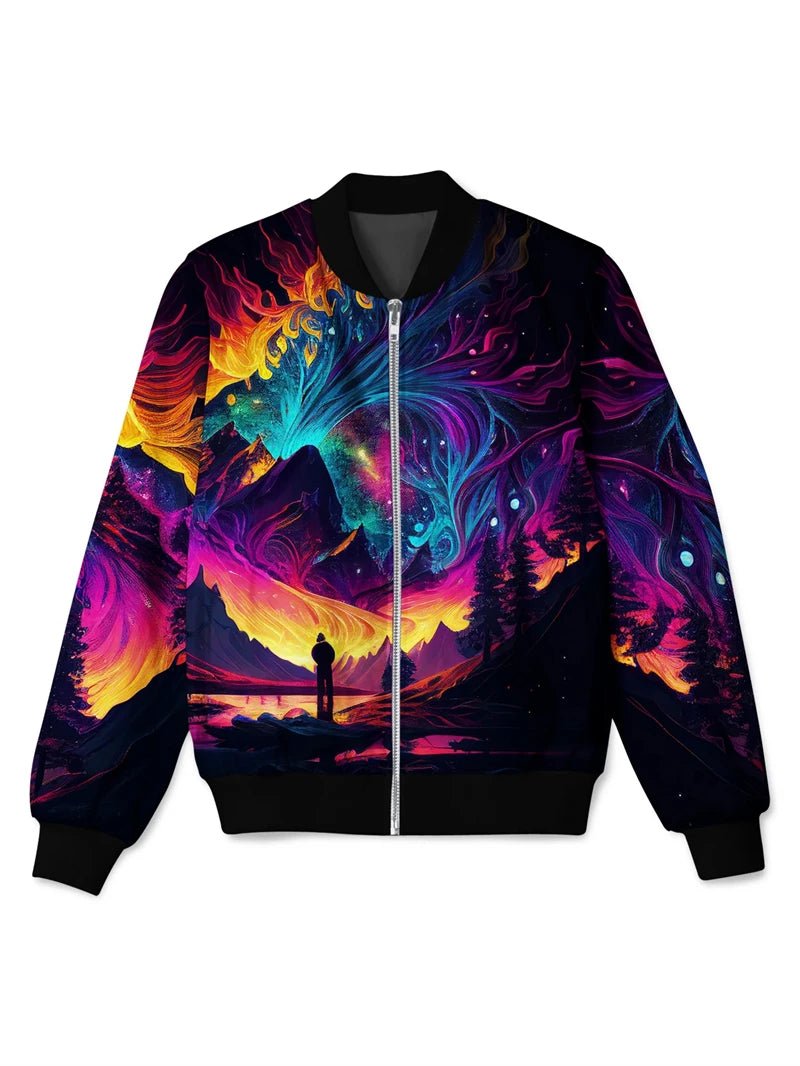 Colours Graphic Jacket - The Rave Cave