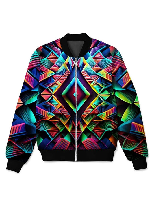 Colours Graphic Jacket - The Rave Cave