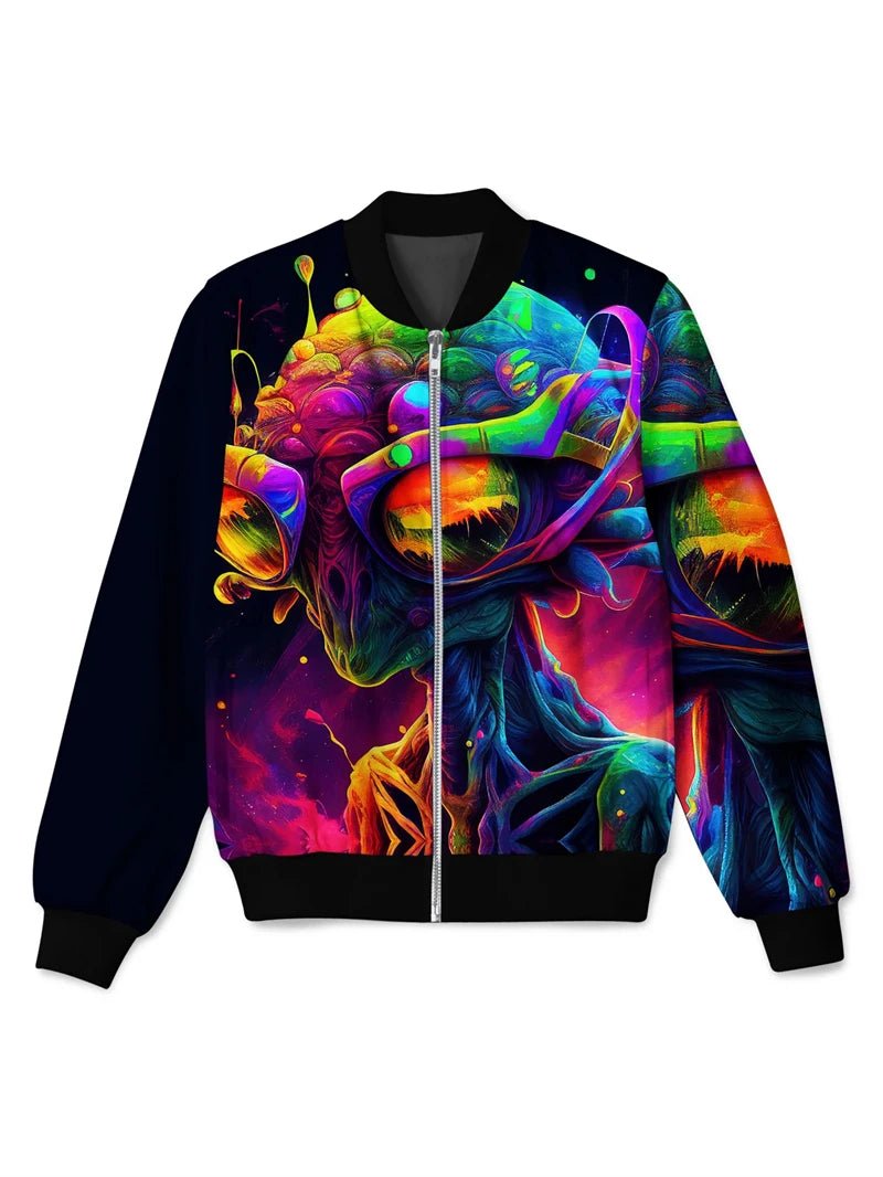 Colours Graphic Jacket - The Rave Cave