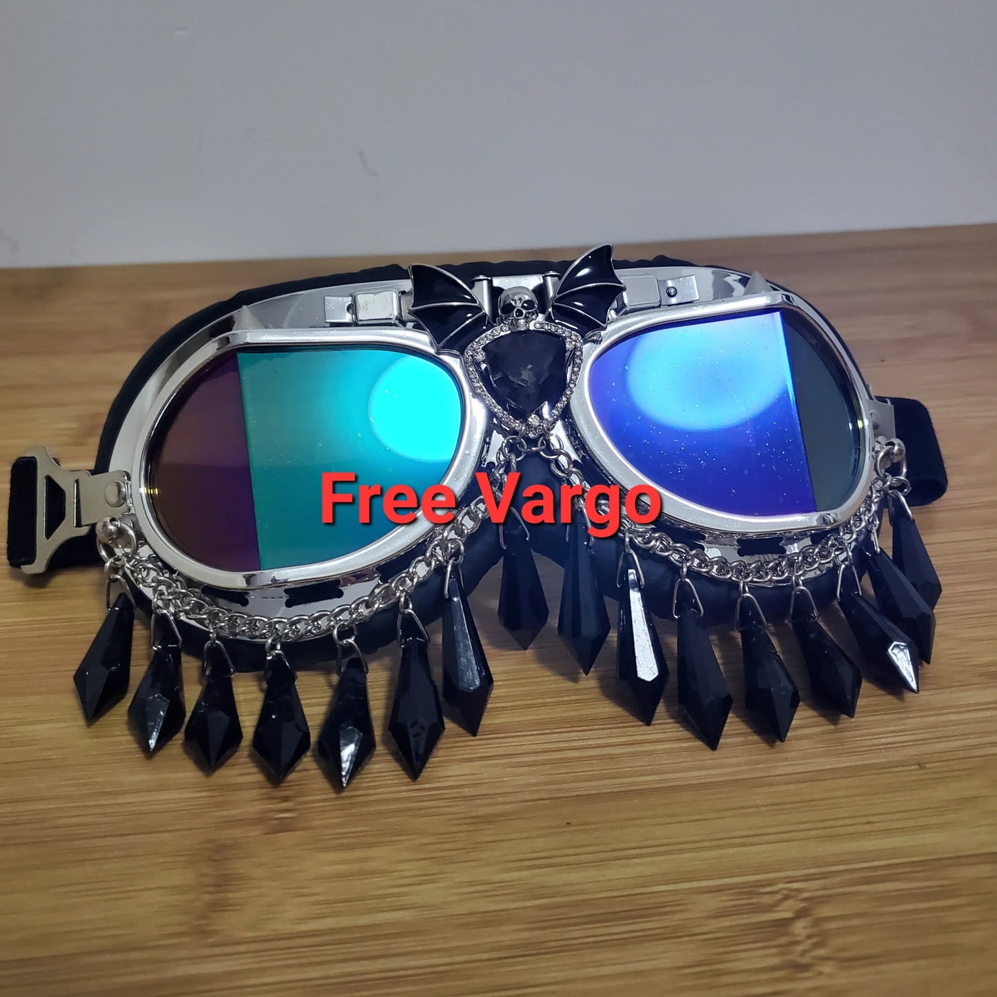 Cyber Goth Goggles - The Rave Cave
