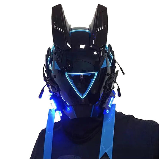 Cyberpunk Mask LED Triangle - The Rave Cave