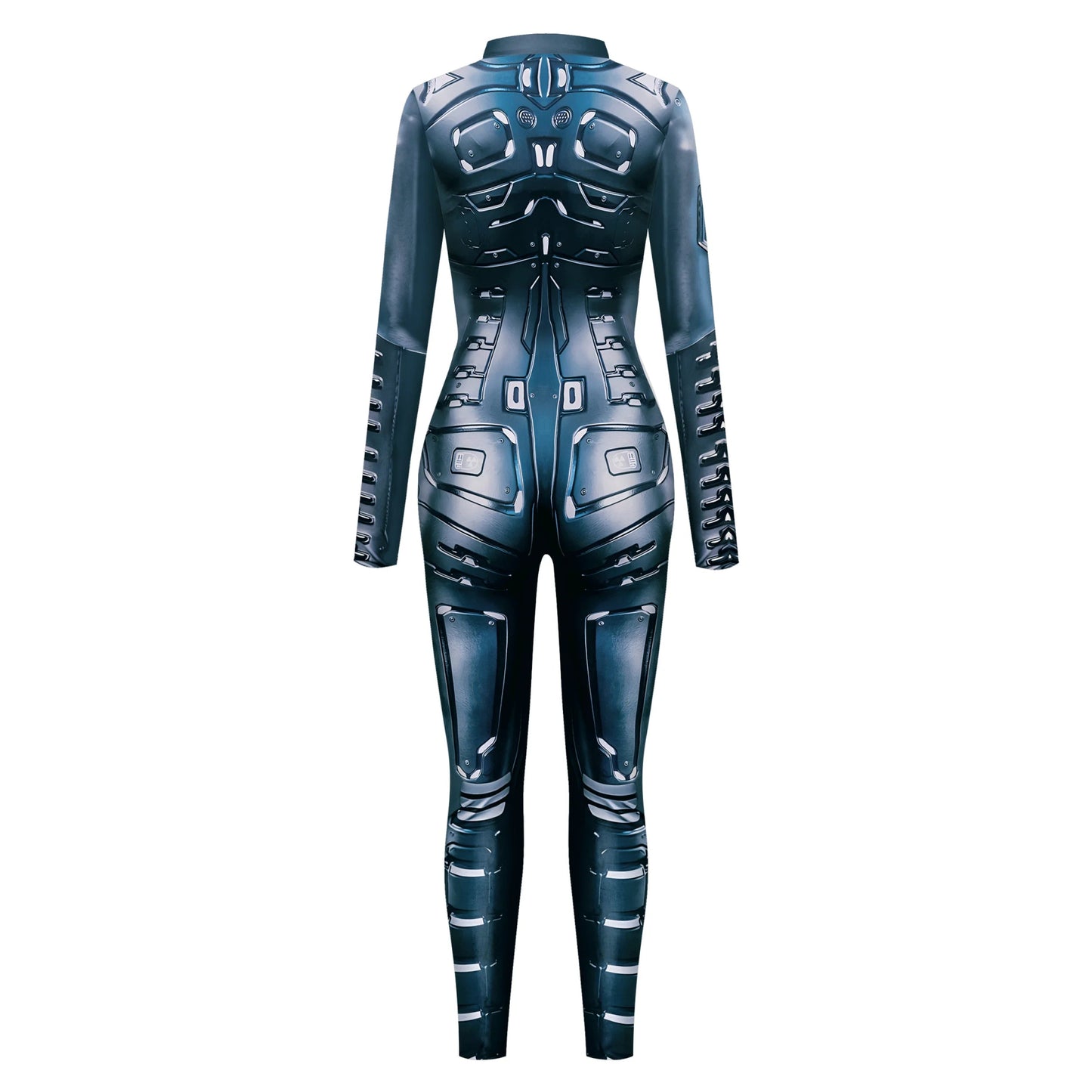 Cyberpunk Robot Punk Armor Bodysuit - The Rave Cave