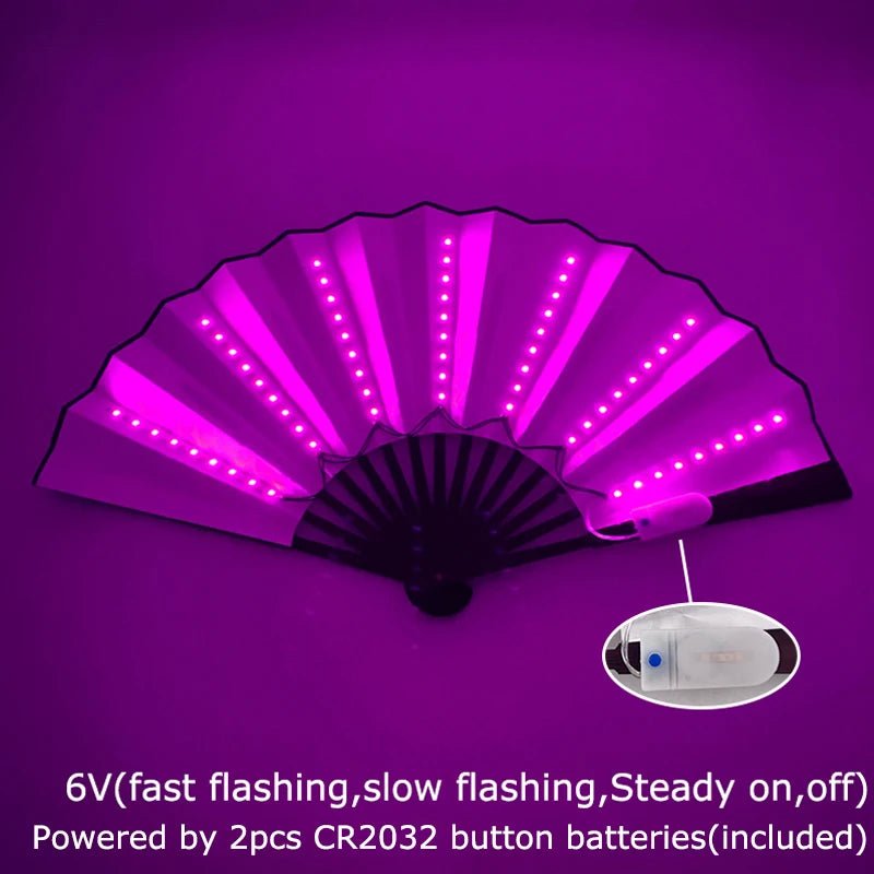 Dancing Light Fan Glow Folding LED - The Rave Cave