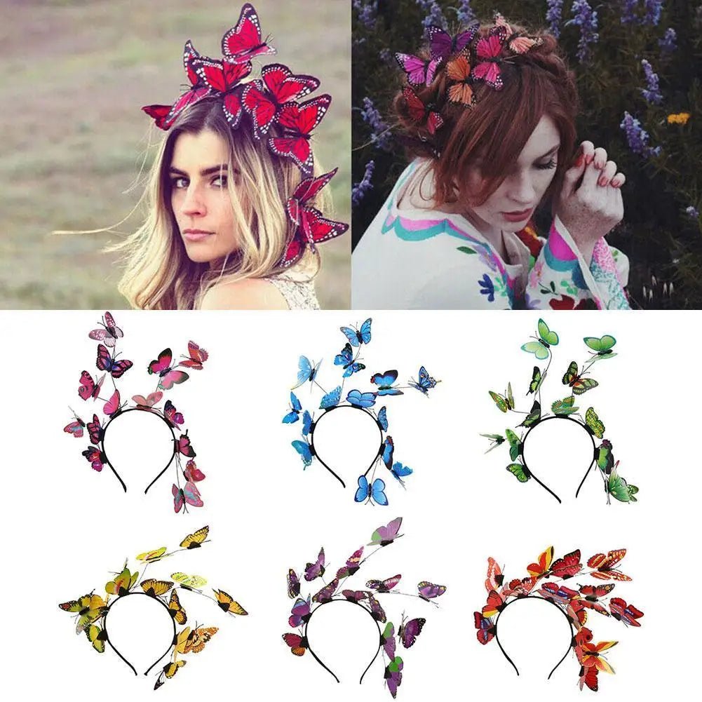 Fairy Wreath Headband Handmade - The Rave Cave