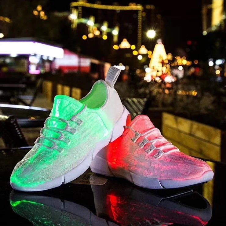 Flashing LED Sport Shoes - The Rave Cave