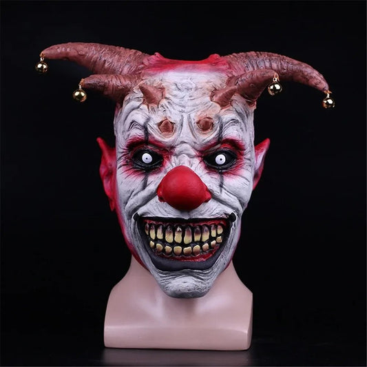 Horror Bells Joker Clown Mask - The Rave Cave