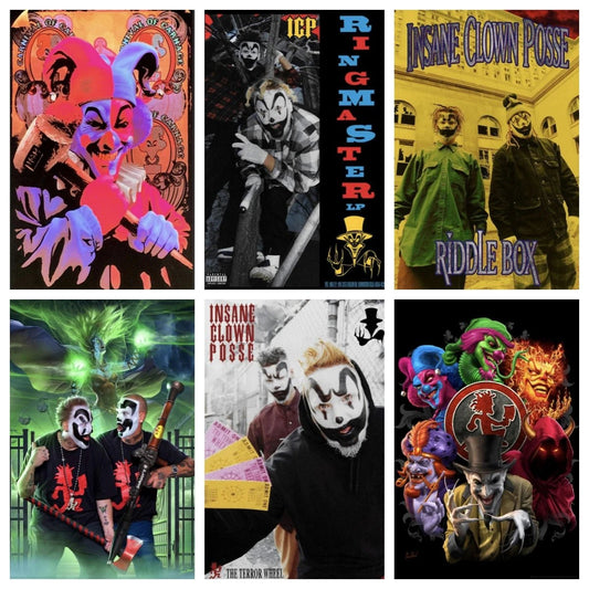 ICP Poster Art Silk Poster Wall Stickers - The Rave Cave