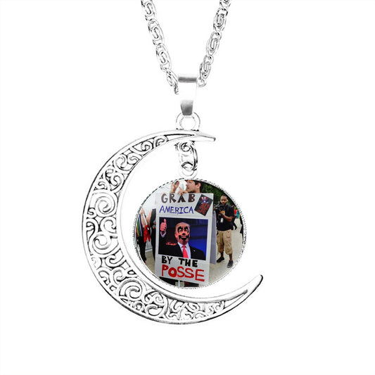 ICP Poster Moon Necklace - The Rave Cave