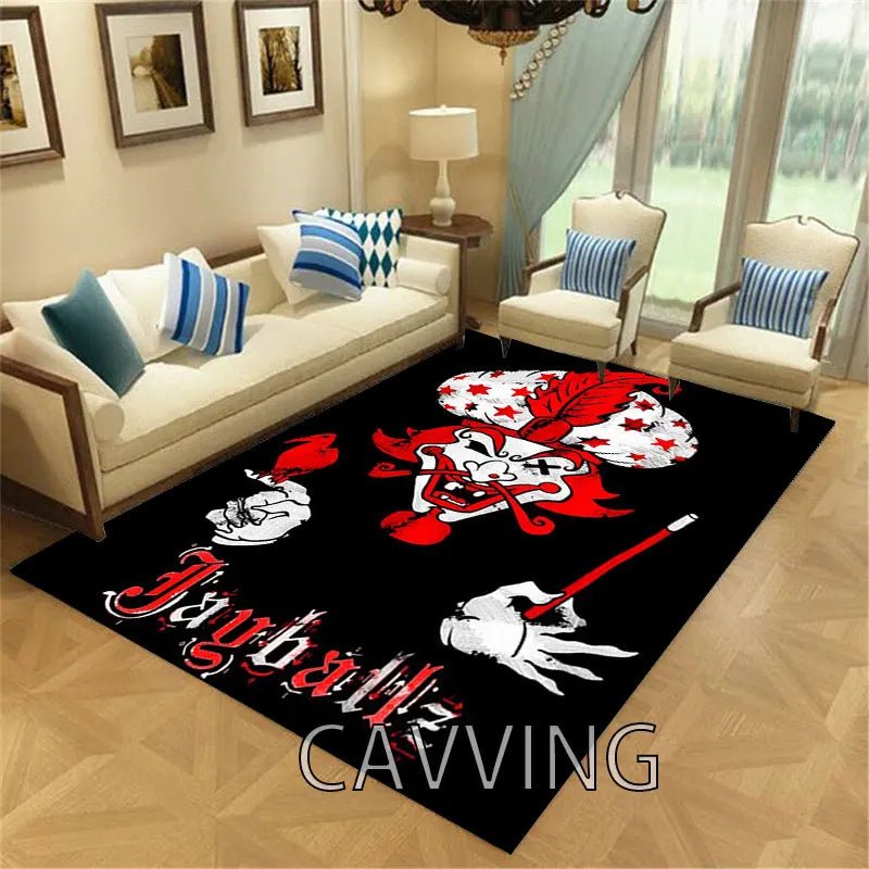 Insane Clown Posse 3D Printed Rugs Anti-slip - The Rave Cave