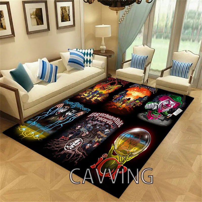 Insane Clown Posse 3D Printed Rugs Anti-slip - The Rave Cave