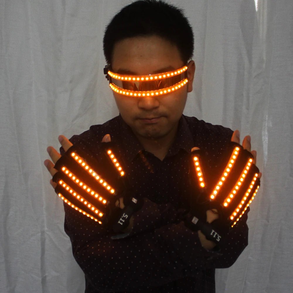 LED Glow Gloves and Glasses - The Rave Cave