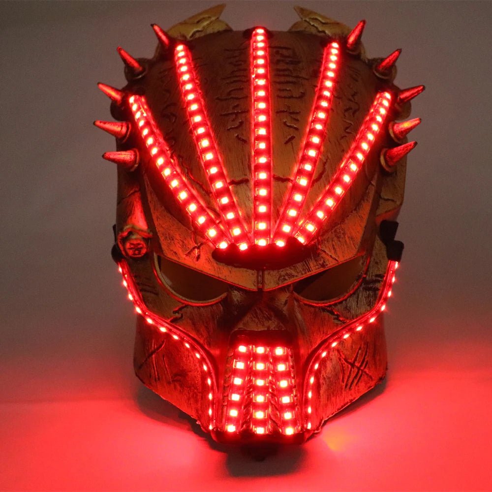 LED Predator Mask - The Rave Cave