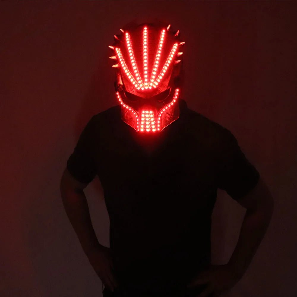 LED Predator Mask - The Rave Cave