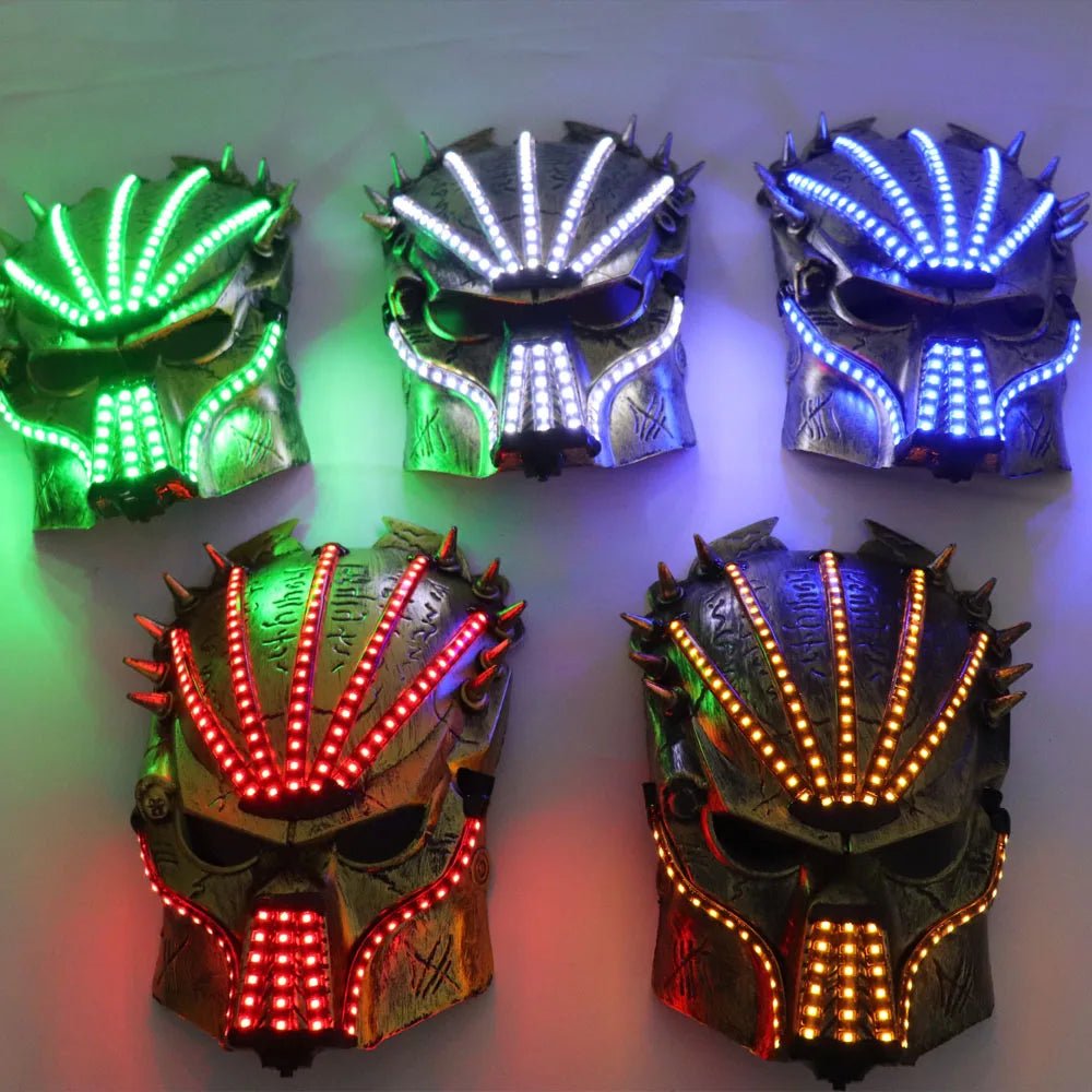 LED Predator Mask - The Rave Cave