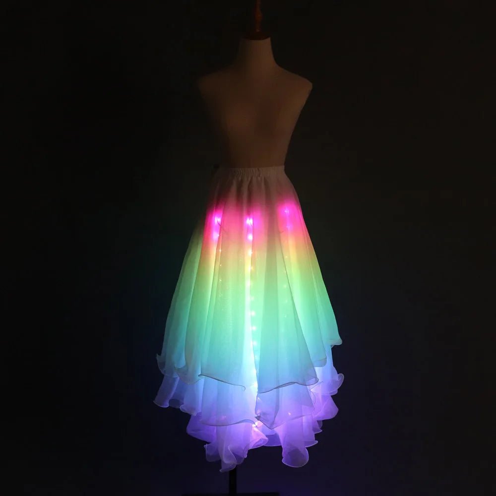 Multicolor LED Skirt & Top - The Rave Cave