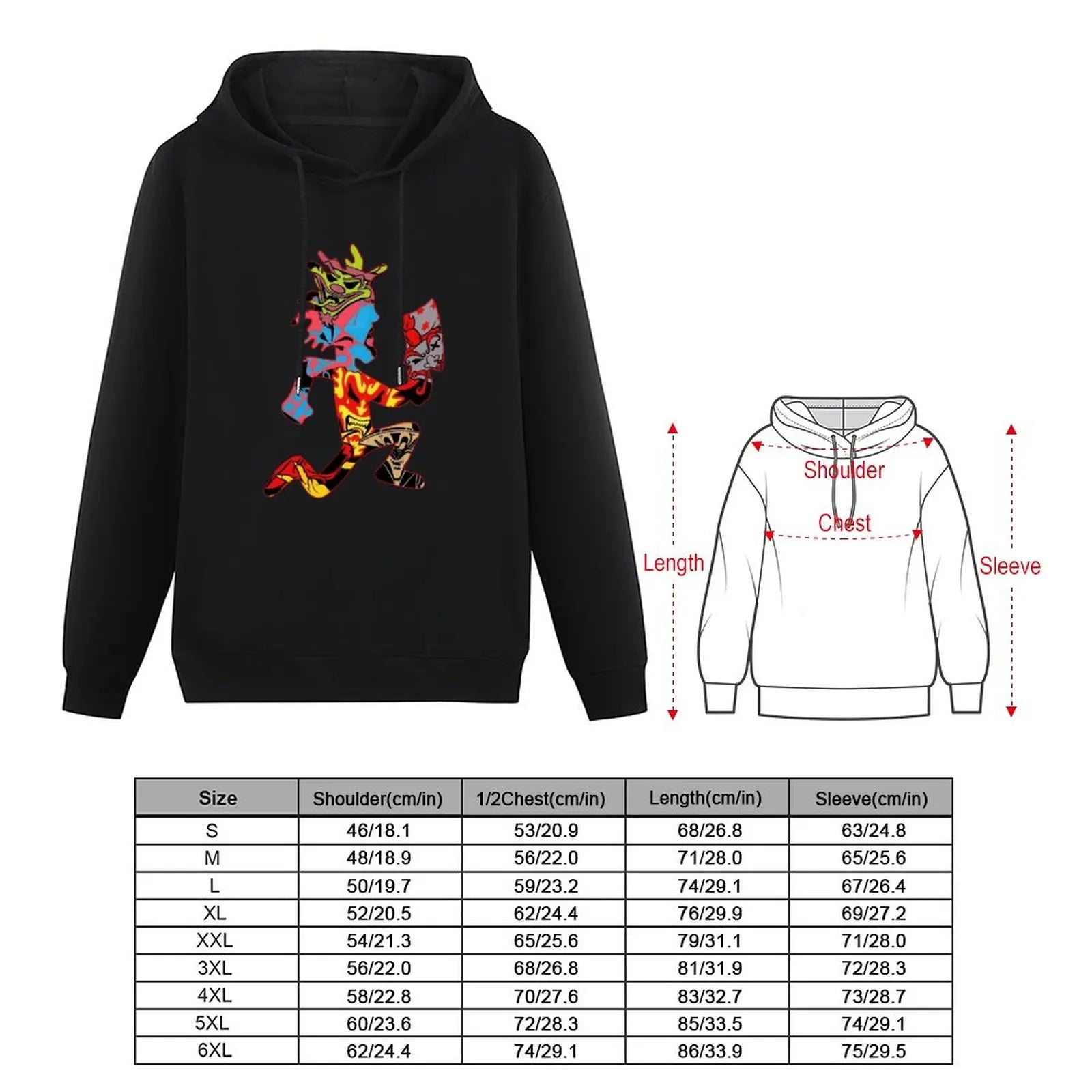 New ICP Hatchetman Pullover Hoodie - The Rave Cave