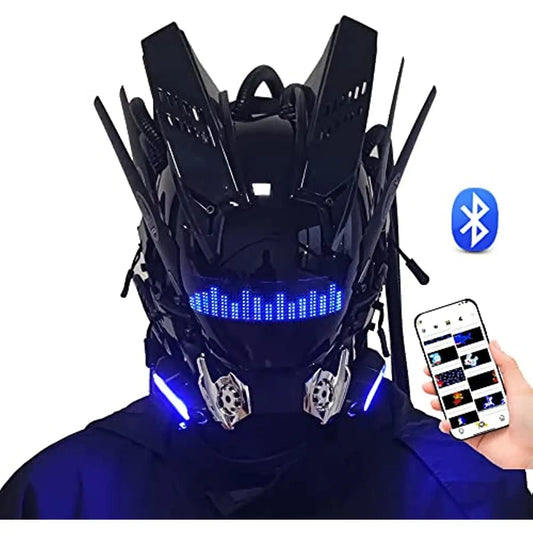 Predator Bluetooth APP Techwear Mask - The Rave Cave