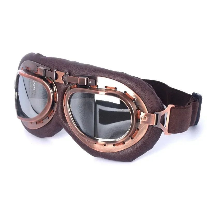 Retro Motorcycle Goggles - The Rave Cave