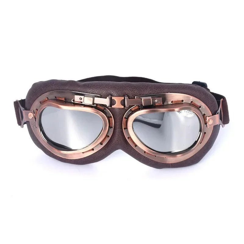 Retro Motorcycle Goggles - The Rave Cave