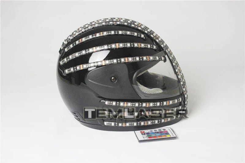 RGB Color LED Helmet - The Rave Cave