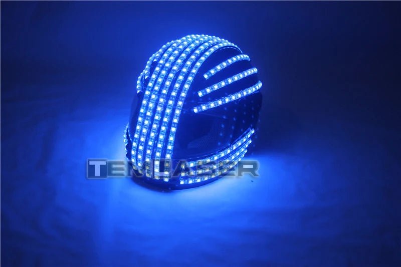 RGB Color LED Helmet - The Rave Cave