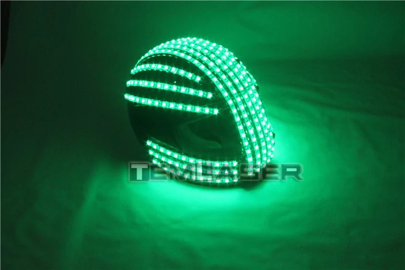 RGB Color LED Helmet - The Rave Cave