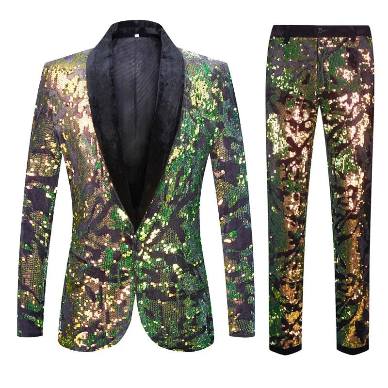Sequined Suit set - The Rave Cave