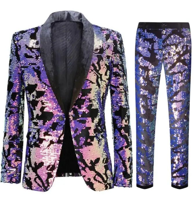 Sequined Suit set - The Rave Cave