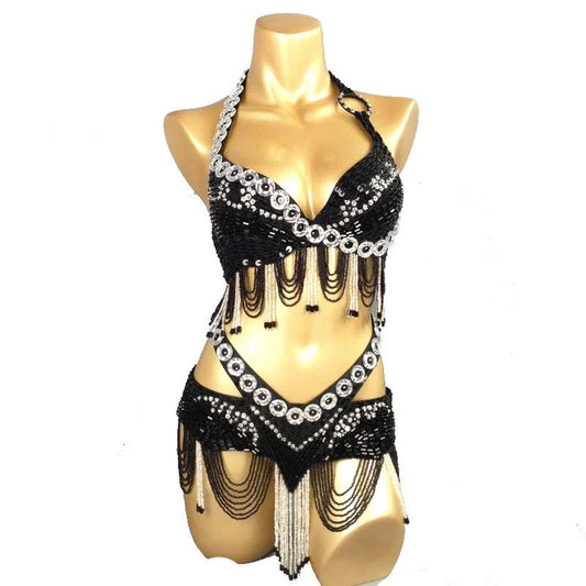 Sequins Belly Dance Costume - The Rave Cave