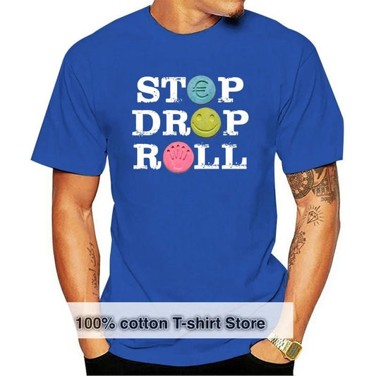 Stop Drop & Roll Shirt - The Rave Cave