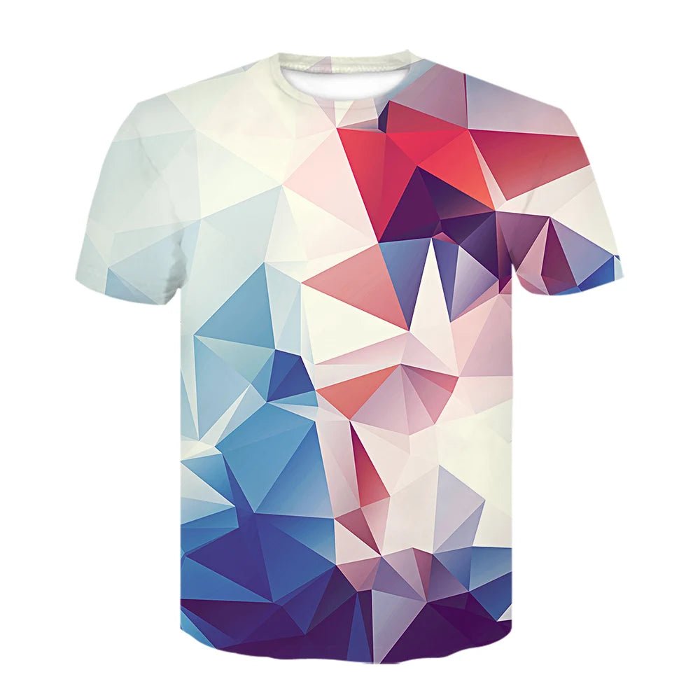 Summer Men's T - shirt DJ LED Light T - shirt - The Rave Cave