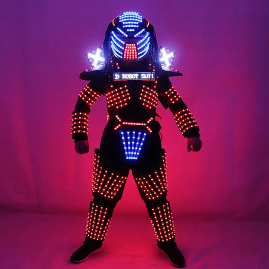 The Ultimate LED Robot Suit - The Rave Cave