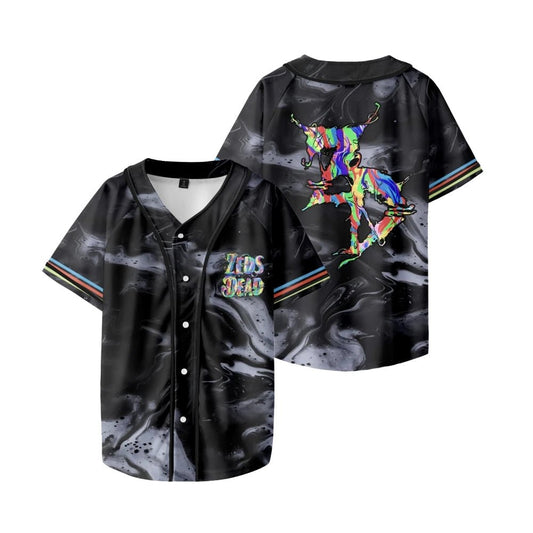 Zeds Dead Drippin Black Baseball Jersey S9 - The Rave Cave